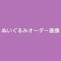 ぬいぐるみオーダー画像