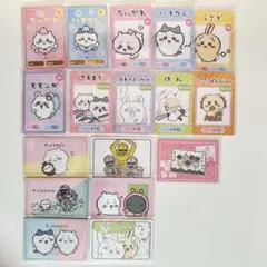 ちいかわ コレクションカードグミ 17枚セット