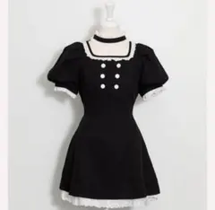 エムミーエメRibbon collar tiered mini onepiece - メルカリ