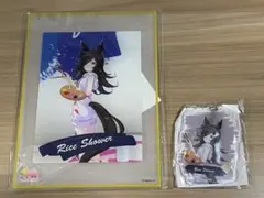 ウマ娘 ペインタースタイル アクリルボード Ａ賞 Ｂ賞 ライスシャワー