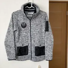 美品！THE SHOP TK フリースジャケット グレー 150