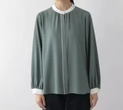 パイピングブラウス