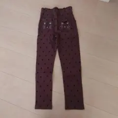 petit main ドット柄パンツ 120