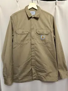 Carhartt ロングスリーブマスターシャツ ワークシャツ ベージュ