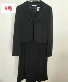 【美品】フォーマルワンピース9号　洋服の青山 パーソンズ