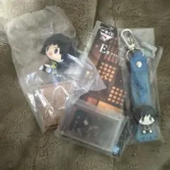 鬼滅の刃　冨岡 義勇 一番くじ ちょこのっこ チャーム　３点セット