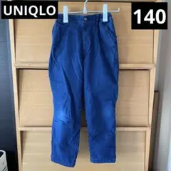 UNIQLO ウォームイージーパンツ　140cm デニム　裏フリース