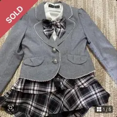 Hiromichi Nakano スーツ3点セット 女児120 卒園、入学