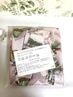 【JAL 日本航空】yoshie inaba エプロン 気球柄　ピンク　希少のサムネイル
