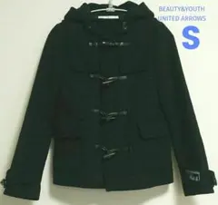 BEAUTY&YOUTHユナイテッドアローズ ショート丈ダッフルコート ネイビー