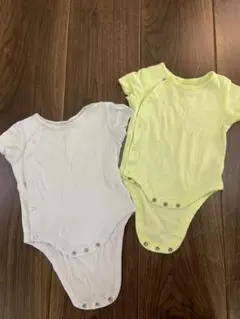 babyGap 半袖ロンパース(60cm)2枚セット