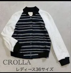 【美品】CROLLA （クローラ） ジップポケット付きブルゾンのサムネイル