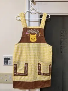 プーさん エプロン 保育士