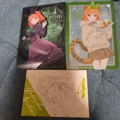 映画館特典五等分の花嫁ポストカードセット。