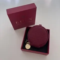 ❤️【美品】COACH コーチ コインケース 丸型 ワインレッド 正規店購入 