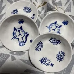 小皿4つ　豆皿　コカコーラのサムネイル