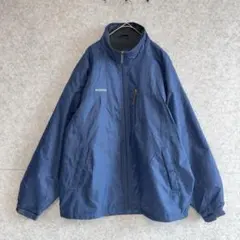 【ビッフィスポーツ】 裏フリース ライトシェル ナイロン ジャケット M 軽量