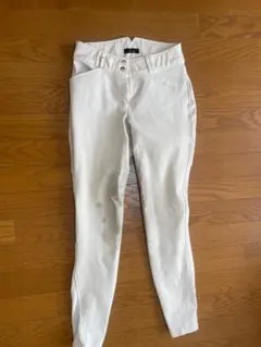 HKM乗馬用キュロット　EU36レディース　ホワイト　競技会用