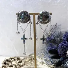 215 アバロンシェル✖︎ALLステンレスaccessory ピアスorイヤリング 215 アバロンシェル✖︎ALLステンレスaccessory ピアスorイヤリング
