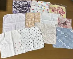 花柄 ハンカチ 11枚セット