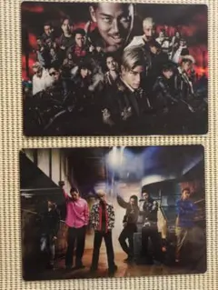 HiGH&LOW THE MOVIE 下敷き 2枚セット