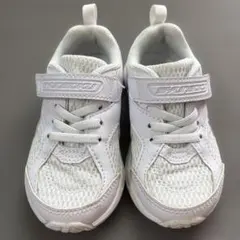 15.5cm 瞬足 キッズ スニーカー ホワイトのサムネイル