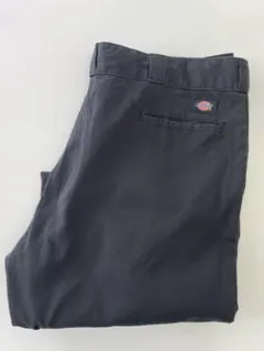 Dickies 874 W42L30 ブラック チノパン ワイド オーのサムネイル