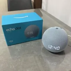 新品未開封】Echo Dot 第4世代 時計付きスマートスピーカー Alexa