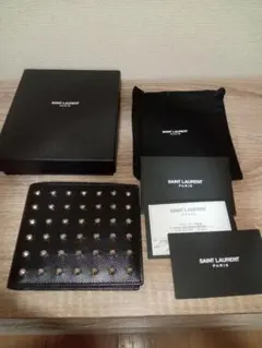 ✨️SAINT LAURENT Paris✨️財布 全セット付き。