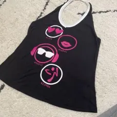 売り切り価格♡美品♡ZUMBA タンクトップ ブラック