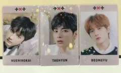 TXT ホログラム クリア トレカ