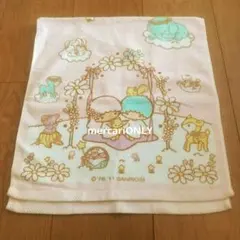 希少レア　リトルツインスターズ　フェイスタオル　2011年製 サンリオ　キキララ