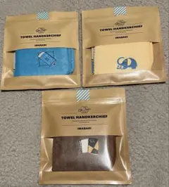 OldResta 今治産タオルハンカチ 3枚セット