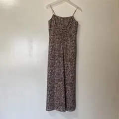 SNIDEL フラワープリント キャミワンピース