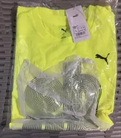 未使用 PUMA ポリエステル100% Tシャツ(Lサイズ)