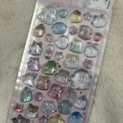 うるちゅるポップシール　オバケーヌ　ボンボンドロップシール　シール帳