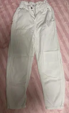 ZARA ペーパーバッグウエストパンツ