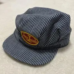 80s USA製 ストライプキャップ