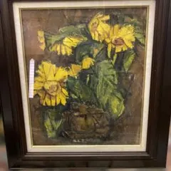 絵画作家 湯浅洋子さんの油彩画【薔薇】ばら - メルカリ