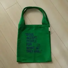 ROOTOTE 　スヌーピー グリーン　トートバッグ