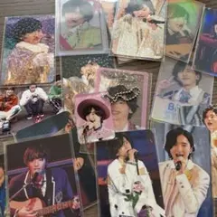 なにわ男子 道枝駿佑カード18枚、キーホルダー