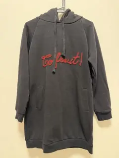 ミッキーマウス フード付きパーカー 黒