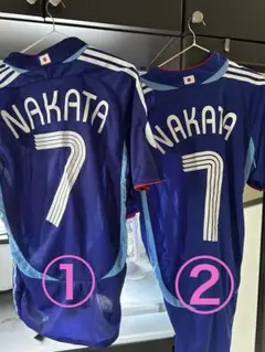 超希少！激レア！日本代表　サッカー　ユニフォーム　中田英寿　2006年　ドイツ