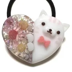 レジンヘアゴム おしり猫ヘアゴム No.78 - メルカリ