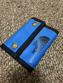 THE NORTH FACE 三つ折り財布 ブルー
