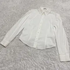 BRILL パールデニムシャツ ホワイト 未使用品 - メルカリ