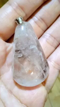 天然石 ペンダントトップ 水晶 アイリスクォーツ ヒマラヤ水晶 ルチルクォーツ