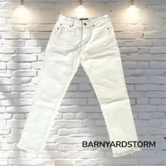 BARNYARDSTORM レディース 白デニムパンツ ジーンズのサムネイル