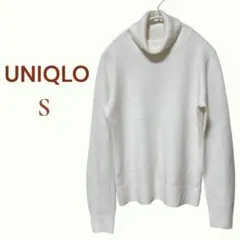 UNIQLO ニット タートルネック長袖 ベーシック サイズS ユニクロ