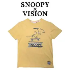VISION×SNOOPY ビッグプリントTシャツスケボー スヌーピーのサムネイル